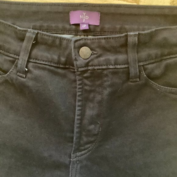 NYDJ brushed black denim - Picture 2 of 2